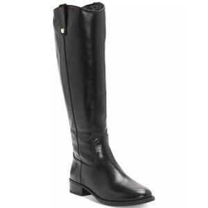 I.N.C. International Concepts Womens Fawne Wide Calf Boots Black Size 7M NIB